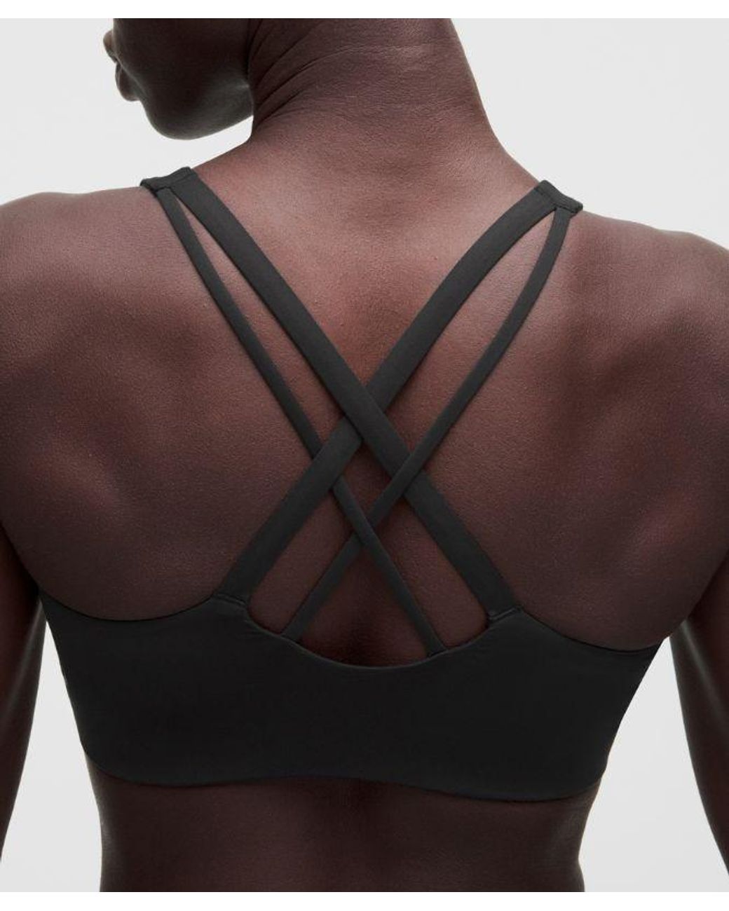 lululemon athletica Black Energy Bra Medium Support, B-D Cups