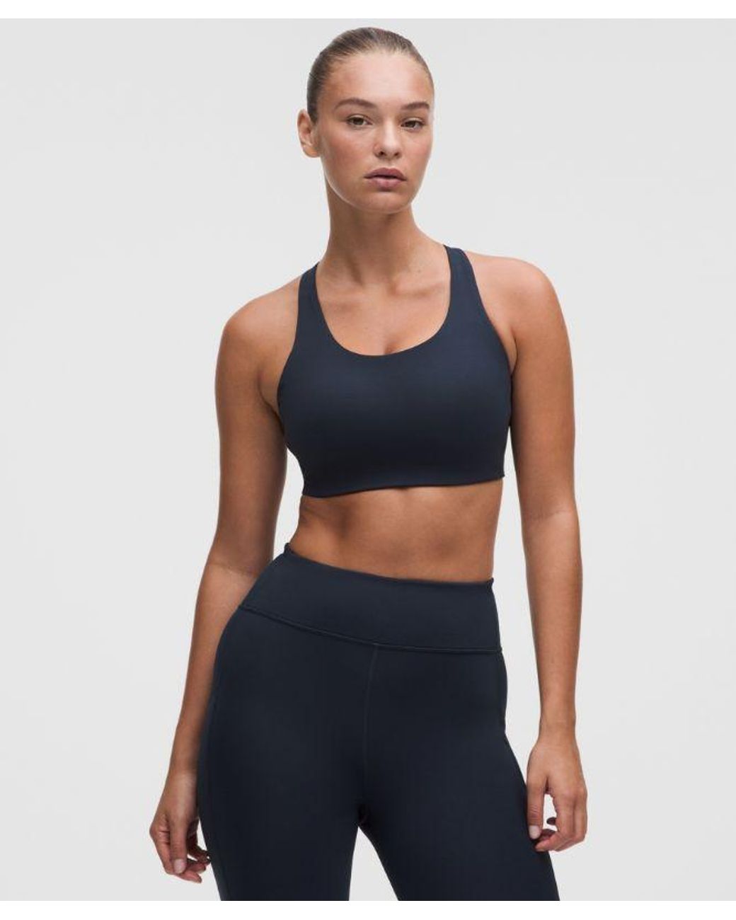 lululemon athletica Blue Energy Sports Bra High Support