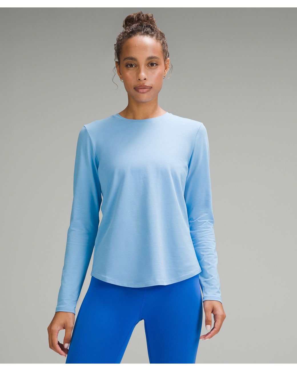 lululemon athletica Love Long-sleeve Shirt in Blue