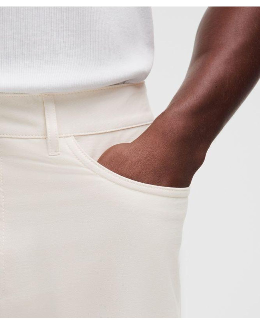 lululemon athletica White Easyfive Classic-Straight Pant 32L for men