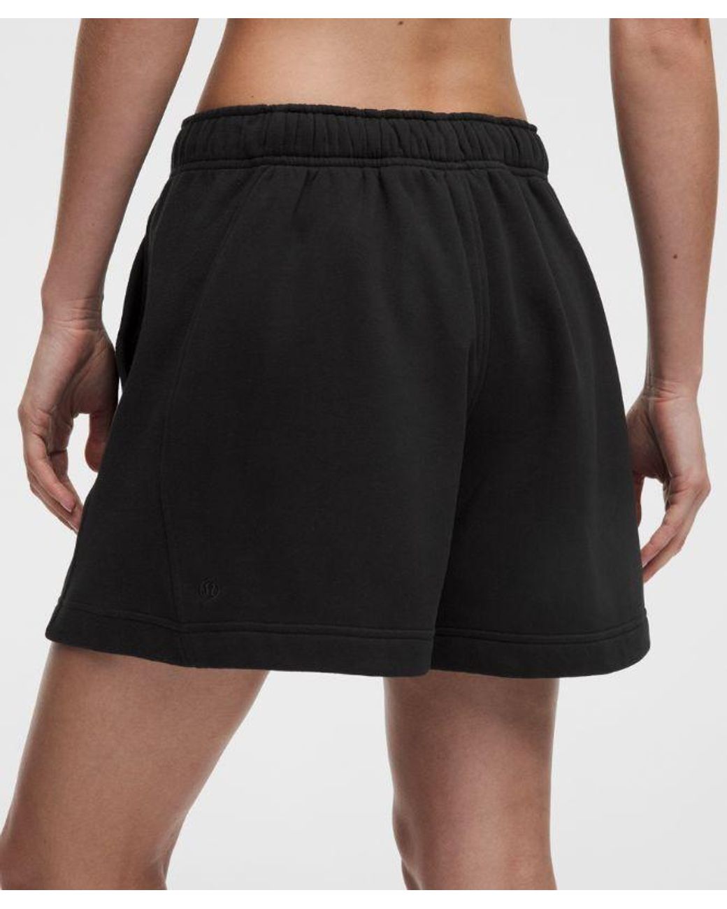 lululemon athletica Black Scuba Evolve Oversized Short 5"