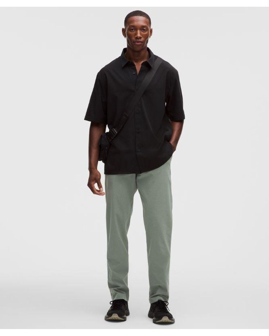 lululemon athletica Black – Abc Classic-Fit Trousers 32L – /Pastel – Size 12 for men