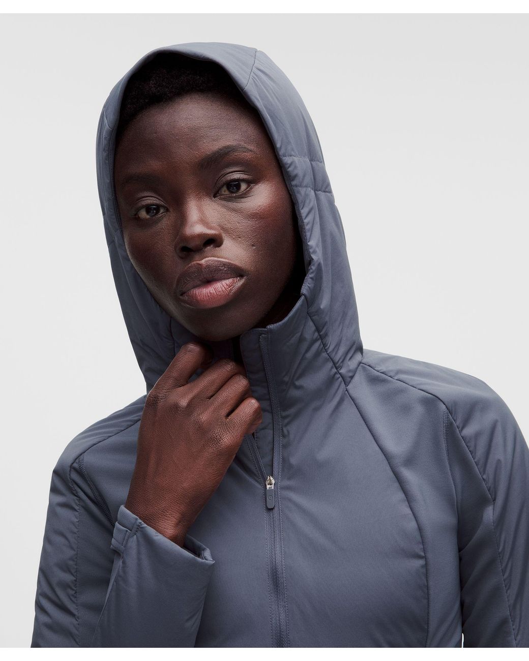 lululemon athletica Blue Down For It All Running Jacket