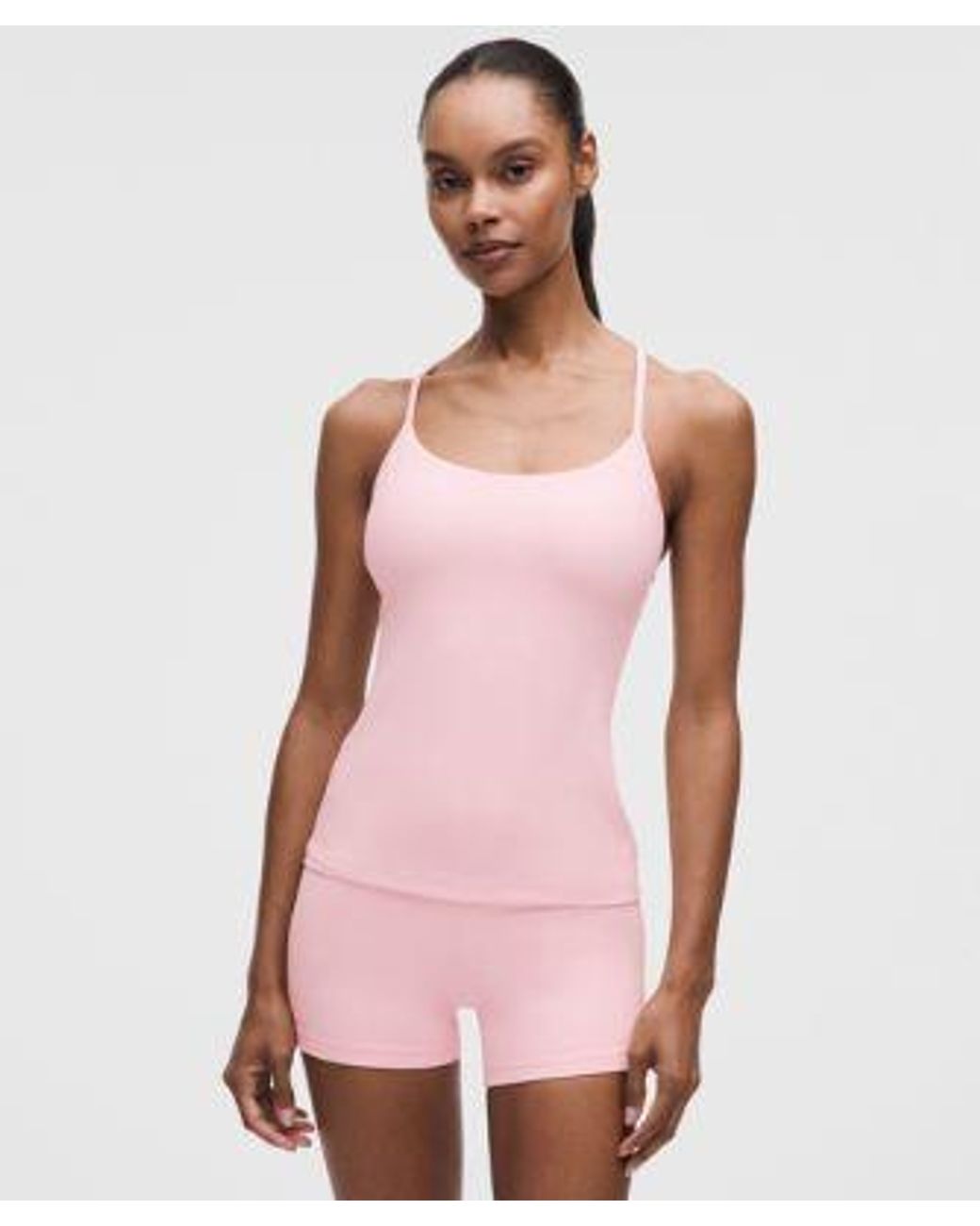 lululemon athletica Pink Flow Y Tank Top