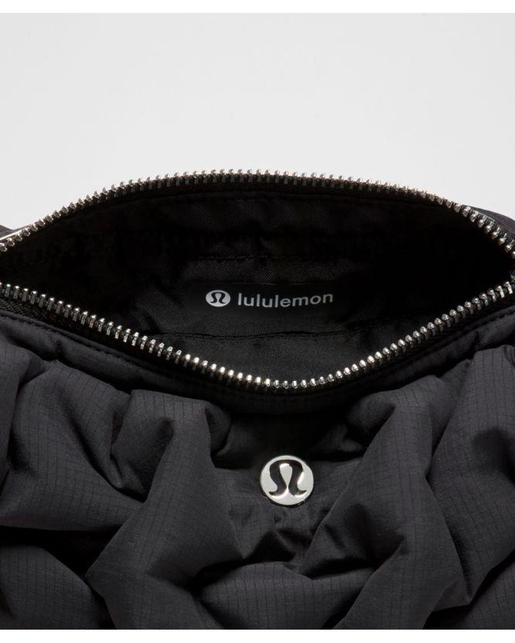 lululemon athletica Black Quilty Puff Small Crossbody Bag 2.4L