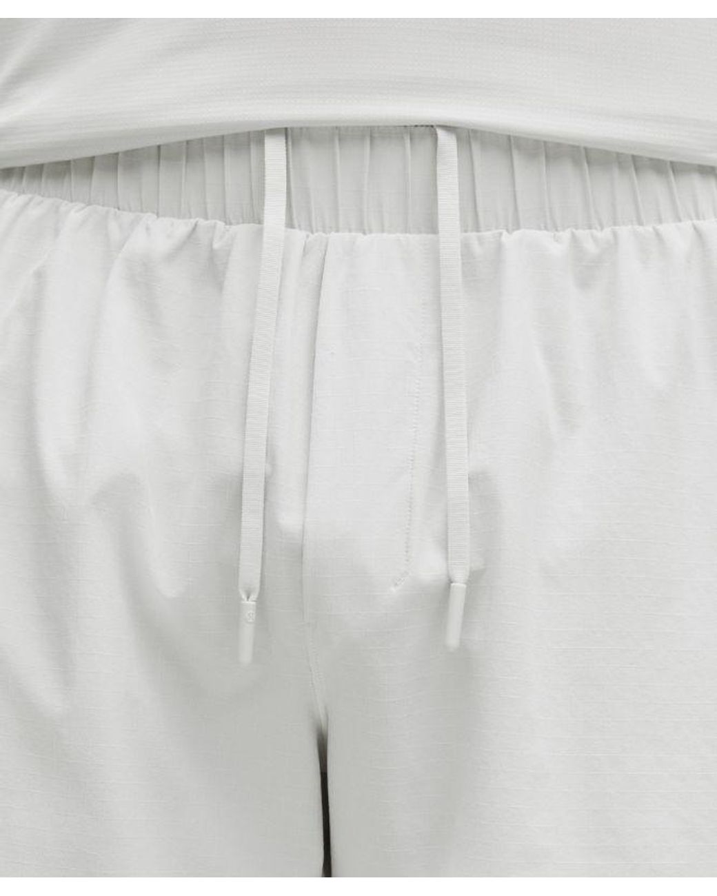 lululemon athletica White Mile Maker Ripstop Linerless Short 6" for men