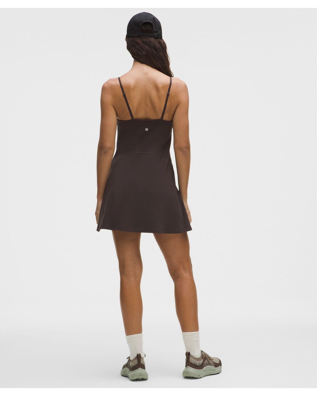 princess polly baby blue dress lululemon Align Side-Slit Cami Strap Dress