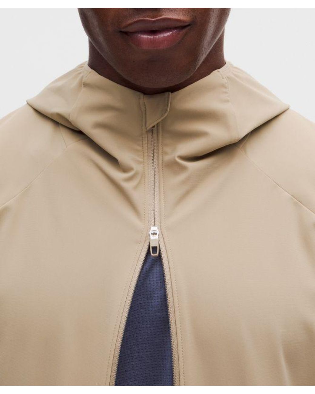 lululemon athletica Natural – Pace Breaker Jacket – Color Khaki – Size Large for men