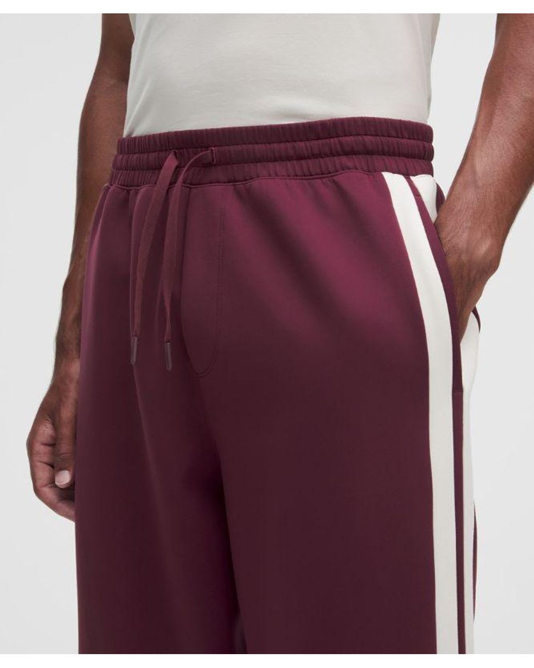 lululemon athletica Red Spacer Track Pant for men