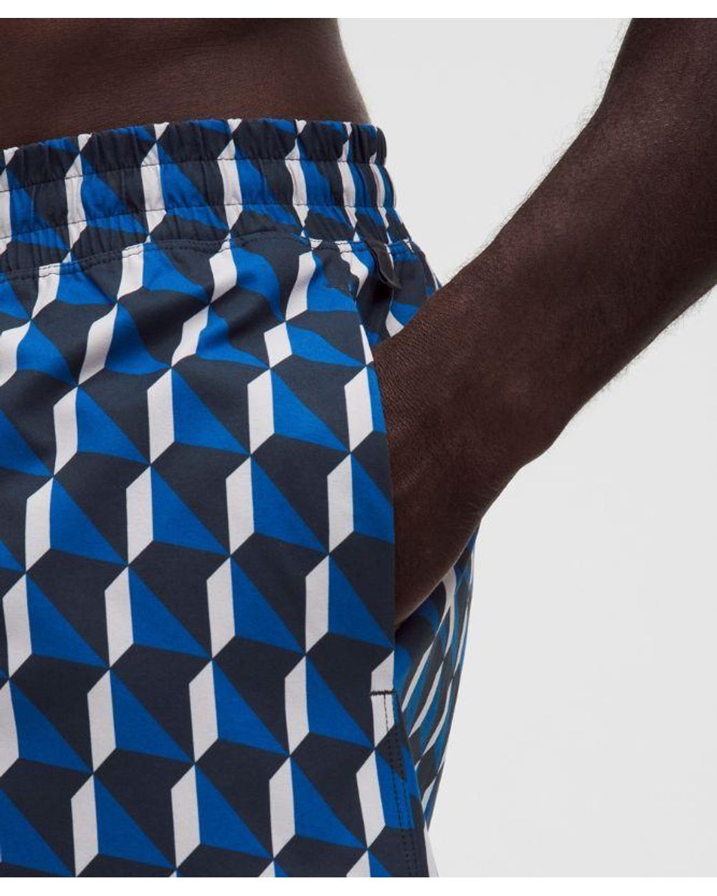 lululemon athletica Blue Swim Short 5" for men