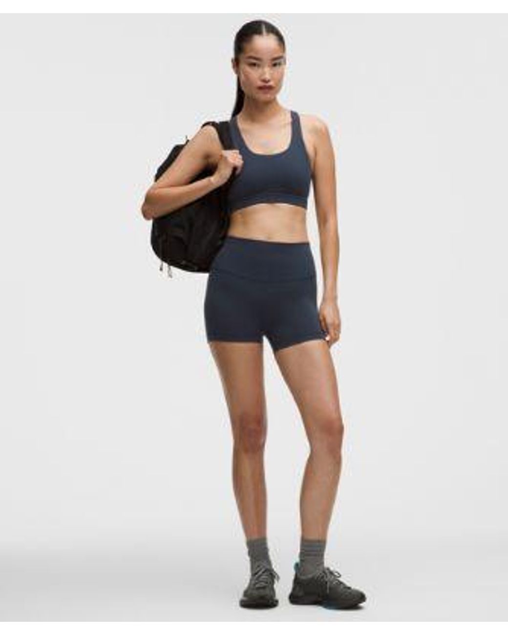 lululemon athletica Wunder Train High-rise Short - 4" - Color Blue - Size 0