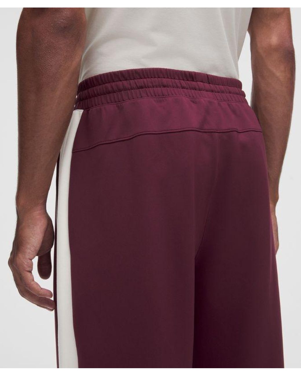 lululemon athletica Red Spacer Track Pant for men
