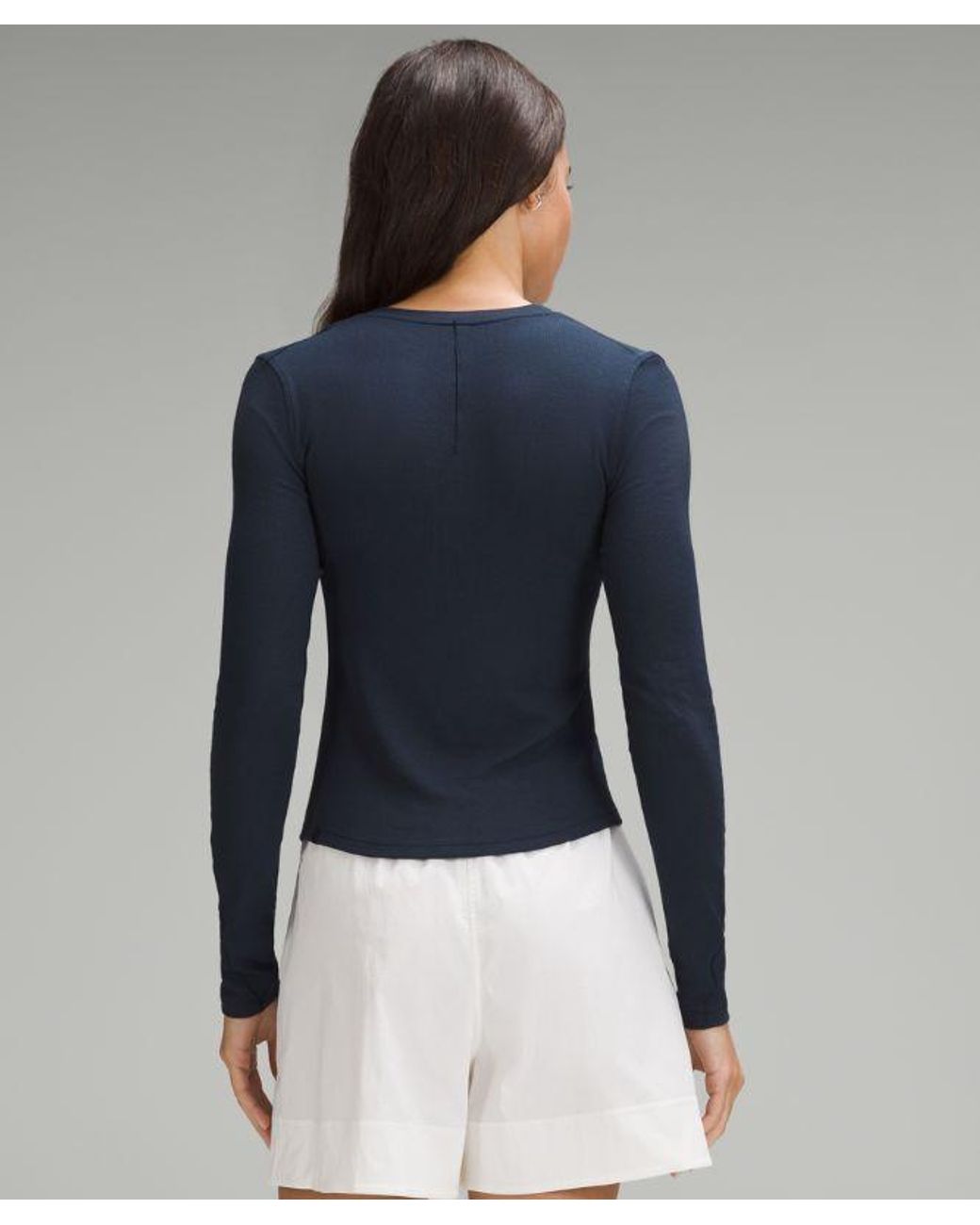 lululemon athletica Blue Hold Tight Long-Sleeve Henley