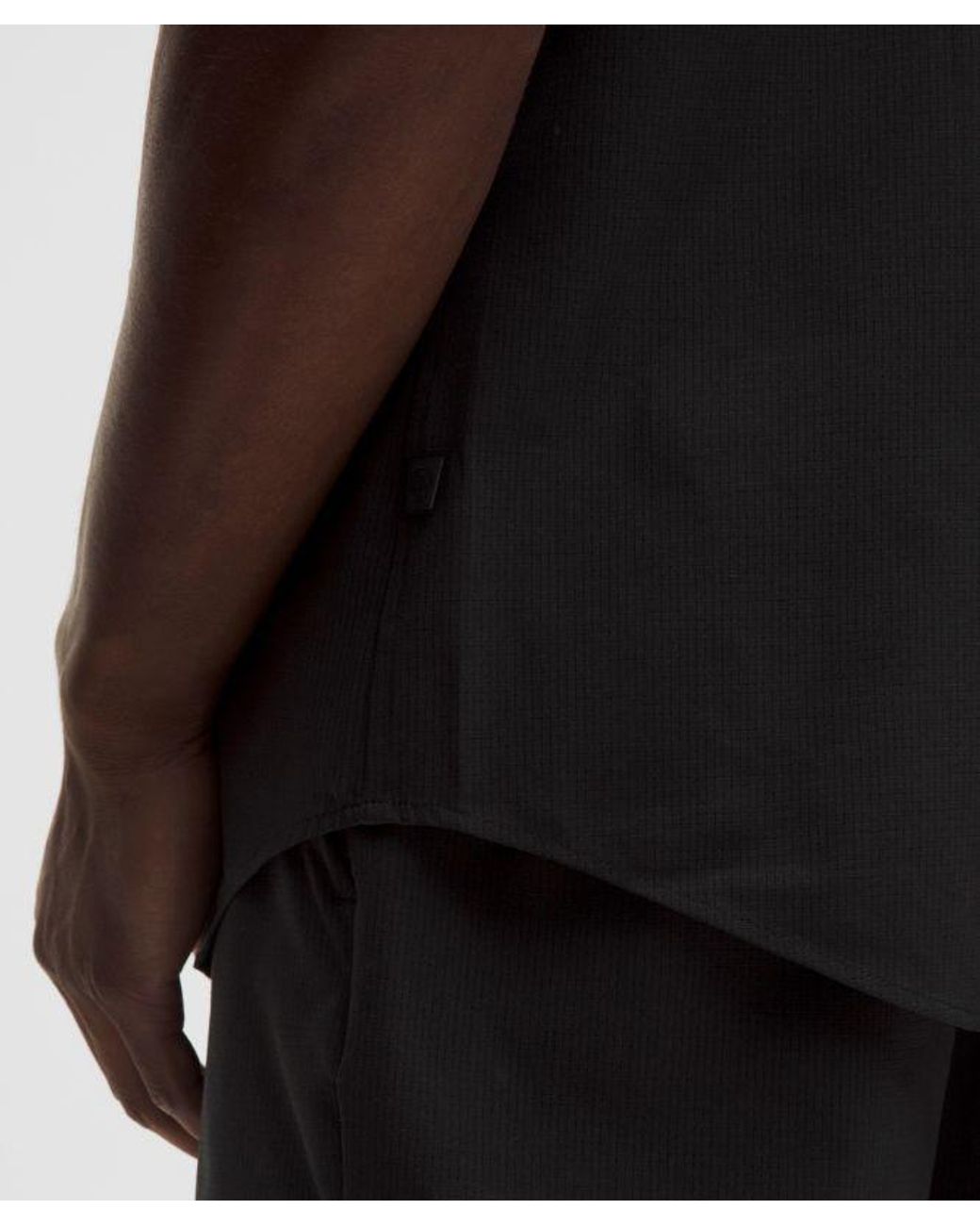 lululemon athletica Black Airing Easy Short-Sleeve Shirt