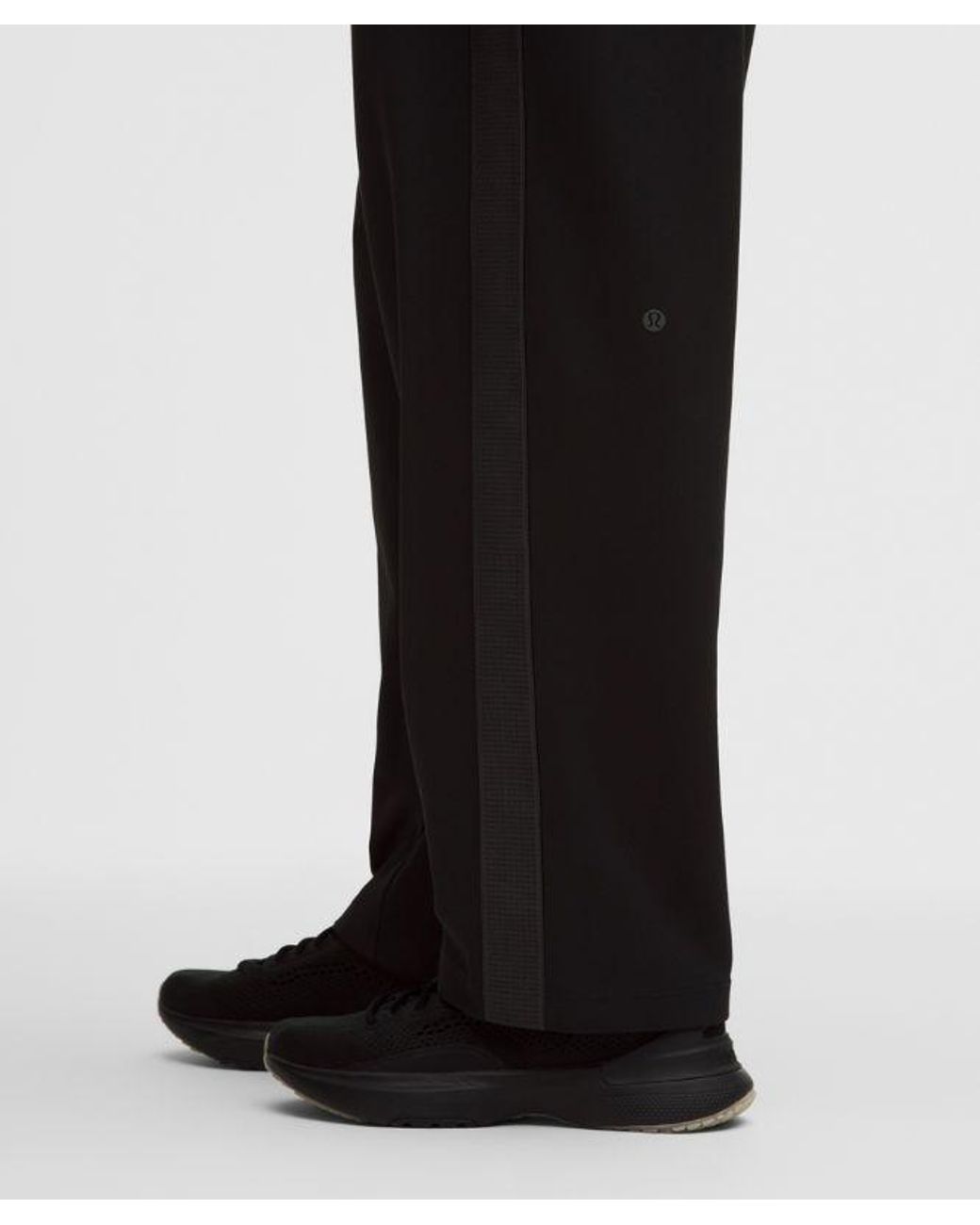 lululemon athletica Black Pique Relaxed-Fit Track Pant for men