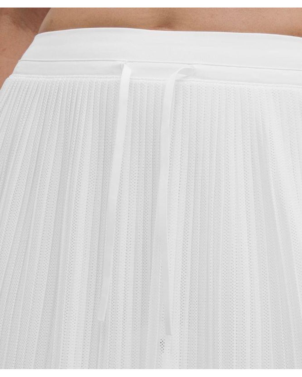 lululemon athletica White Ace Advantage High-Rise Pleated Tennis Skirt