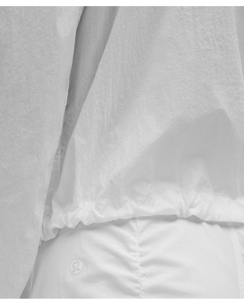 lululemon athletica Hood Lite Jacket - Color White - Size 0