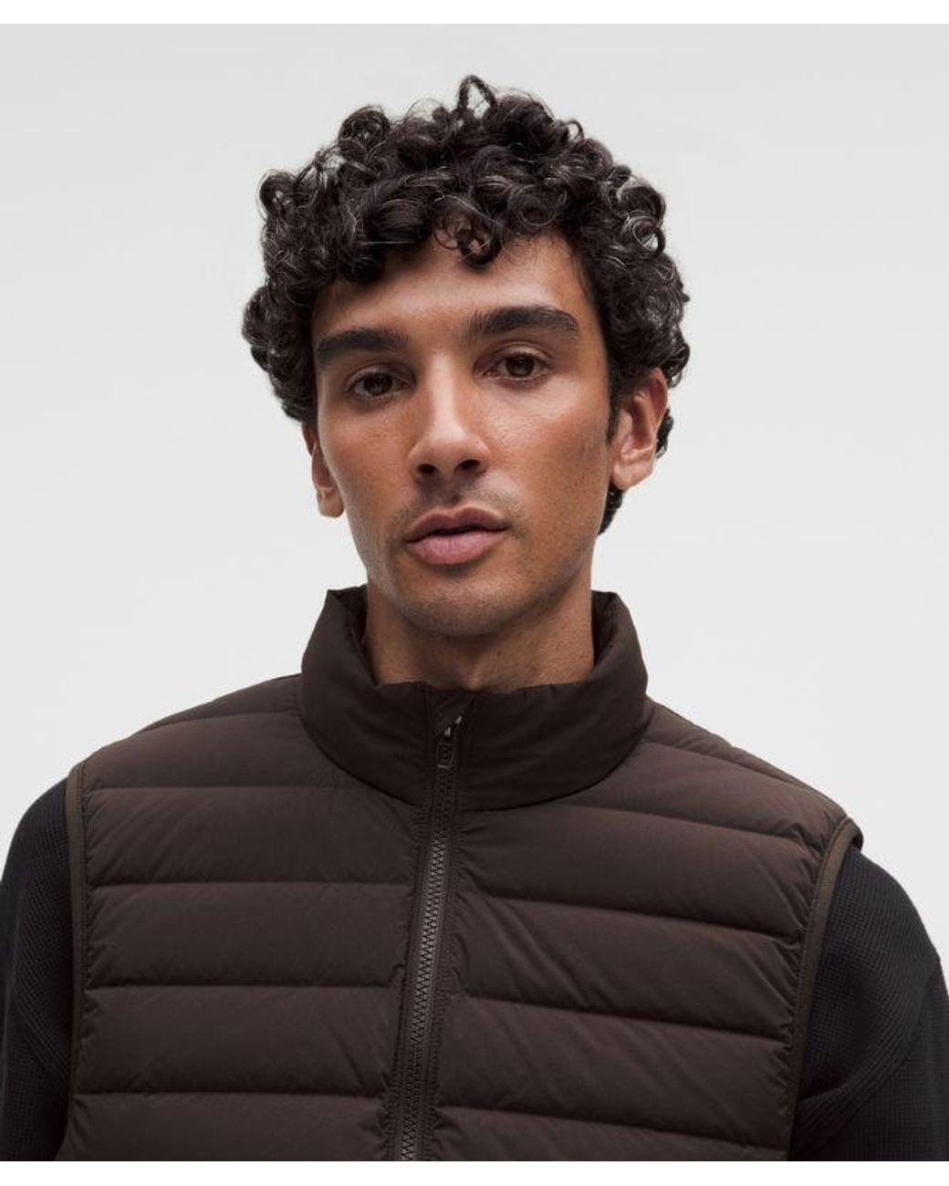 lululemon athletica Black Navigation Down Vest for men