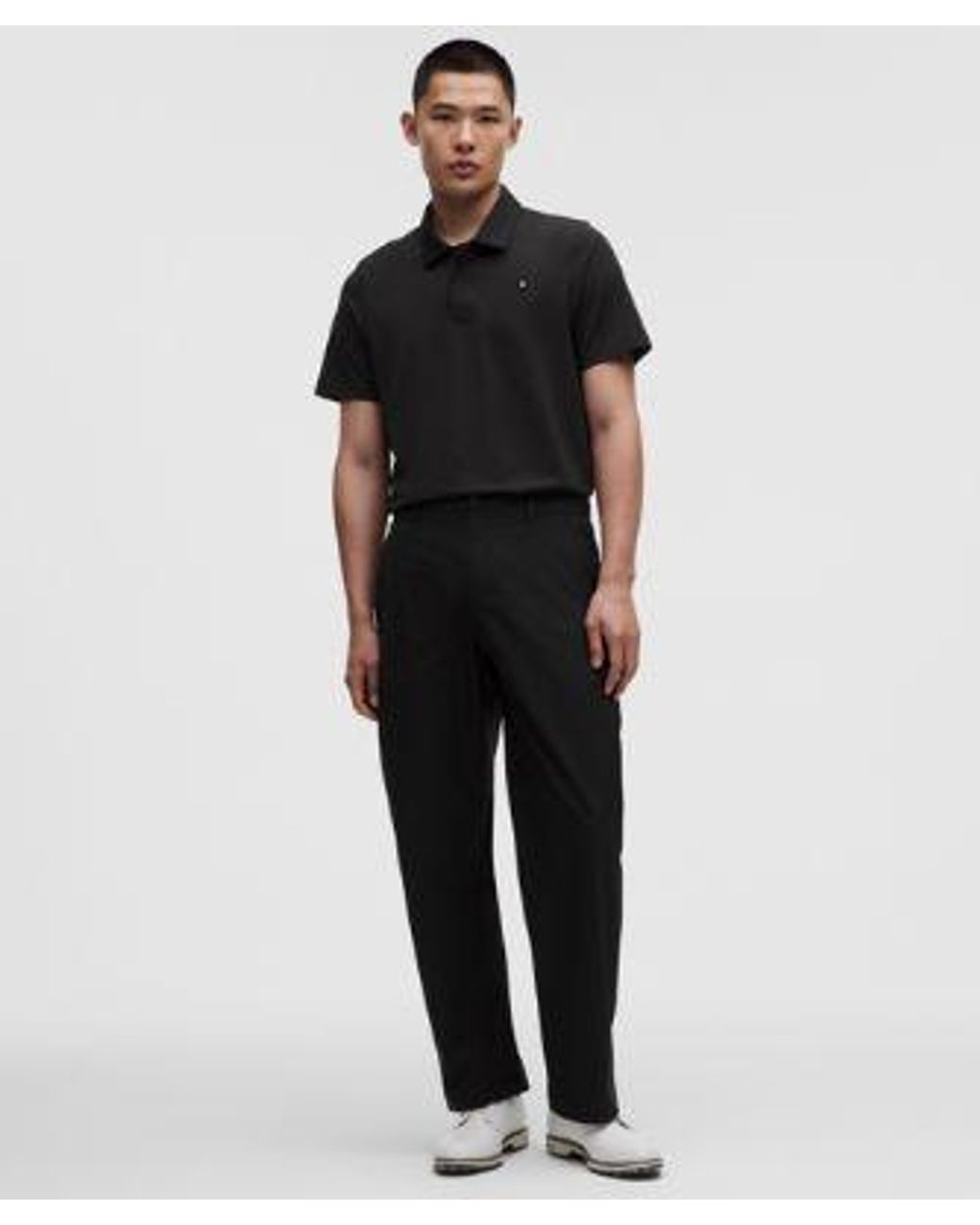 lululemon athletica Black Showzero Classic-Fit Polo Shirt for men