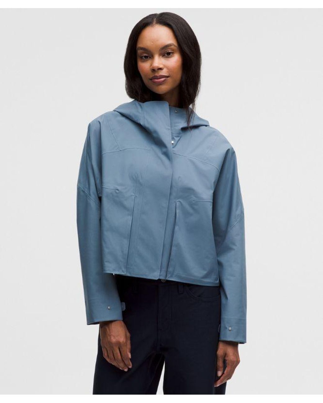 lululemon – Rain Chaser Jacket – – Size 16 in Blue | Lyst UK