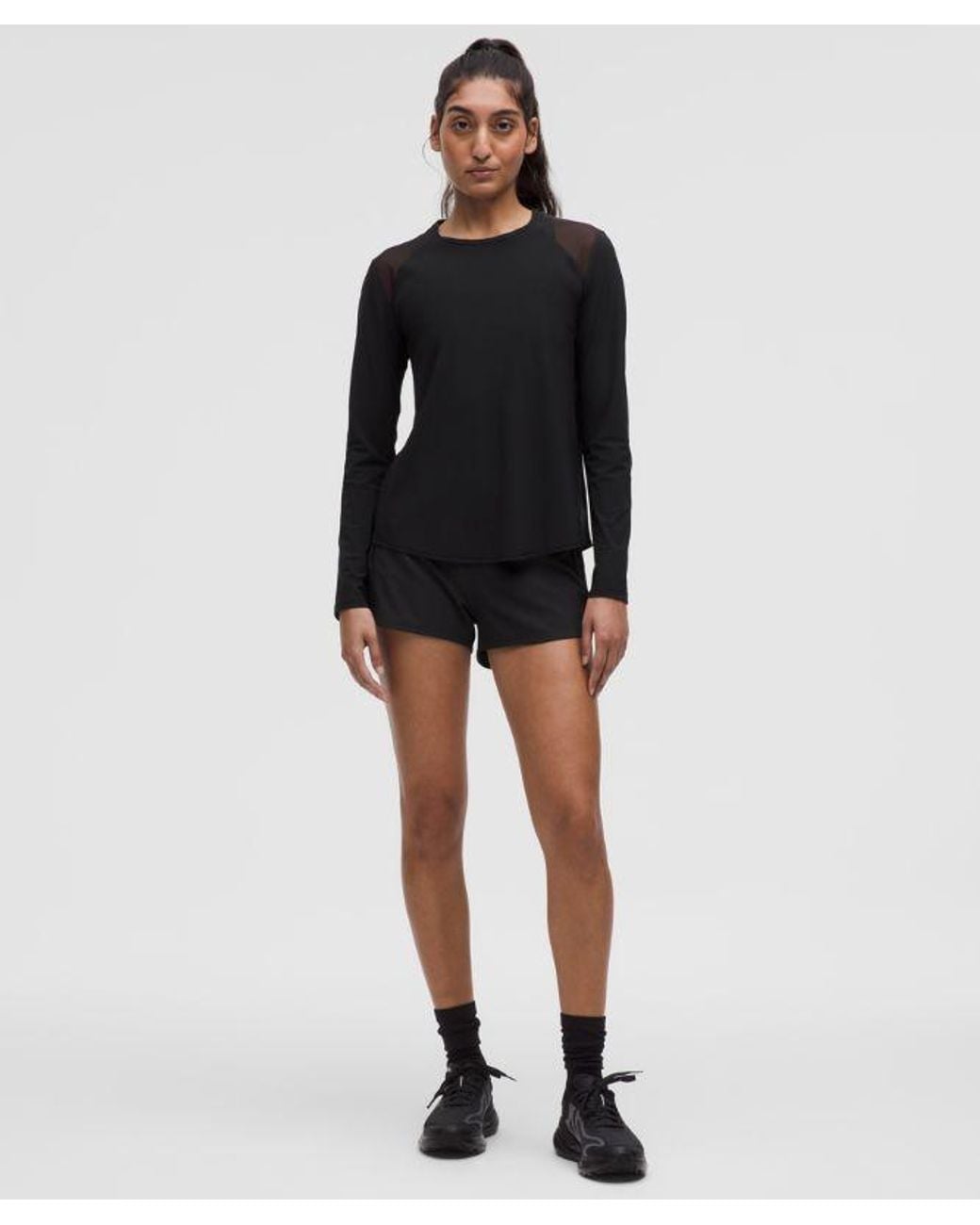 lululemon athletica Gray Sculpt Long-Sleeve Shirt