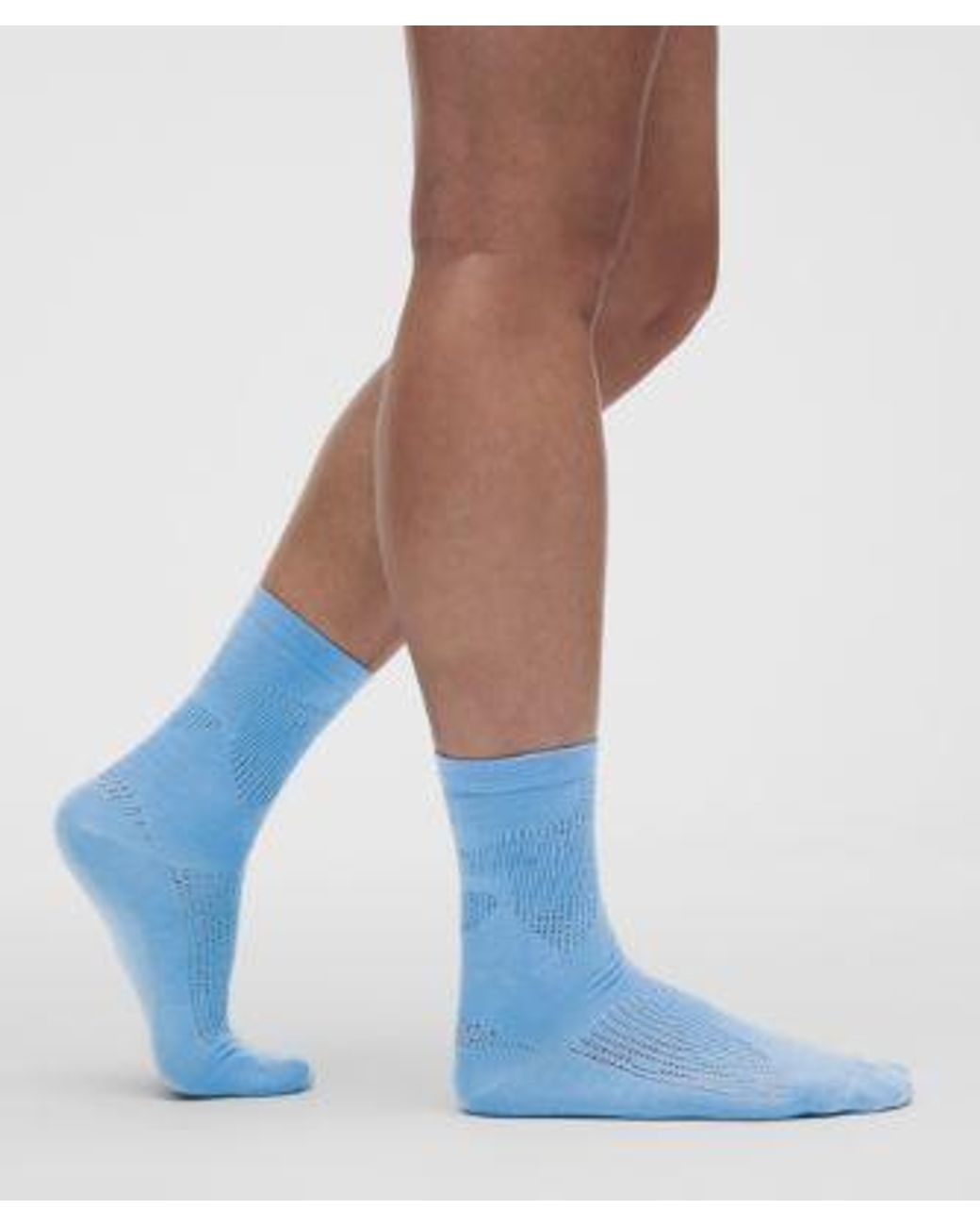lululemon athletica Blue – Open-Knit Crew Socks 3 Pack Slnsh Collection – – Size Large