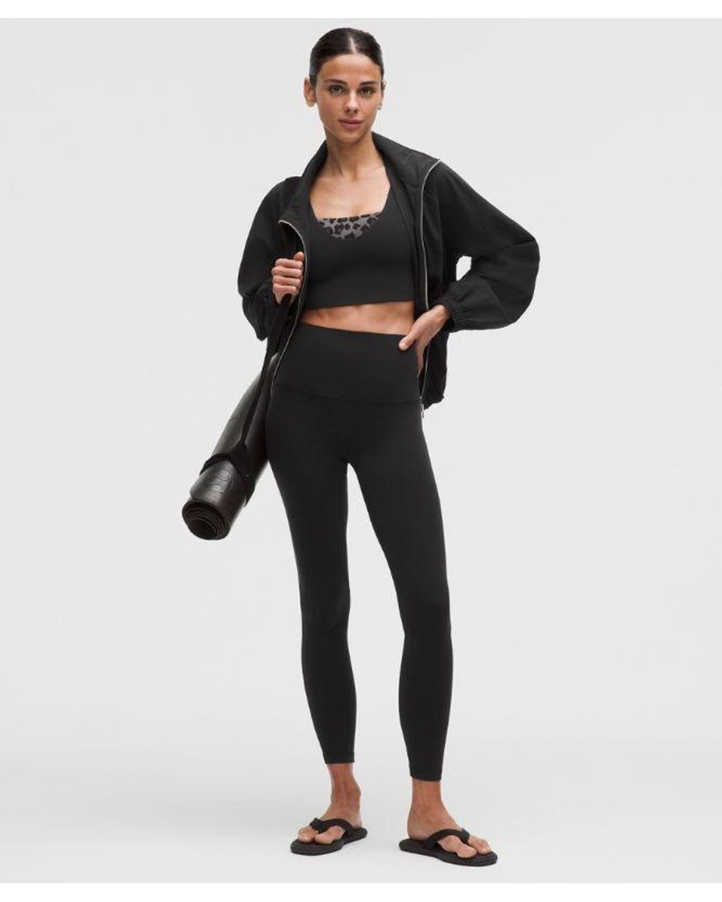 lululemon athletica Black Bend This Boat And Scoop Bra