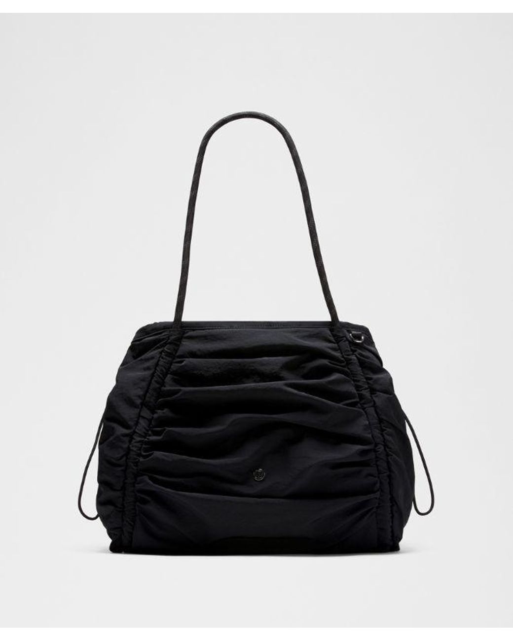 lululemon athletica Black Ruched Tote Bag 24L
