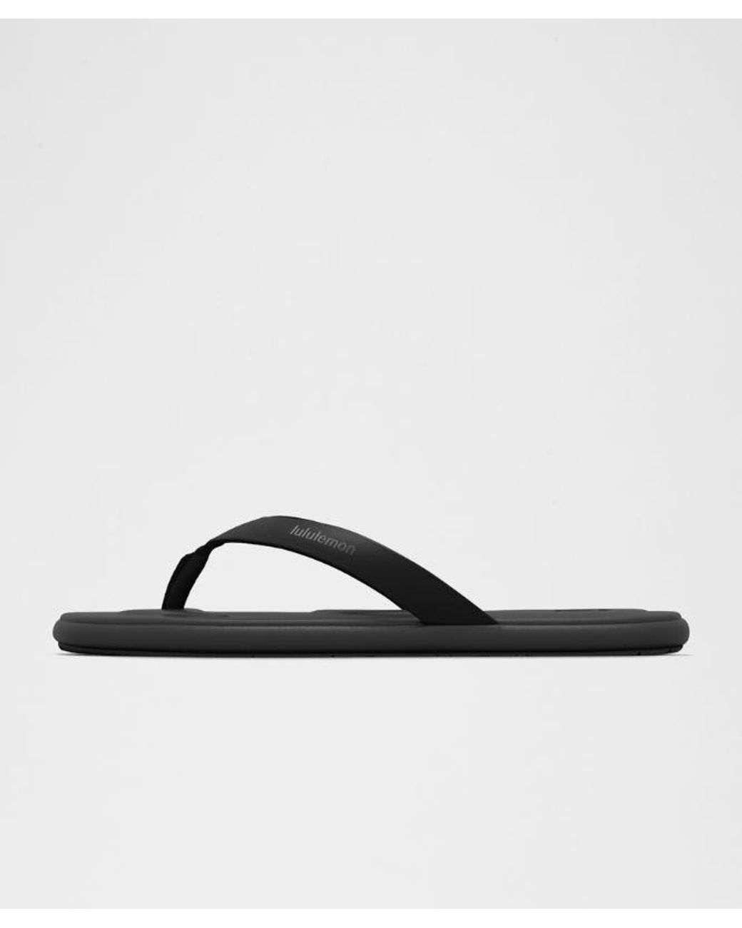 lululemon athletica Black Restfeel Flip-Flop