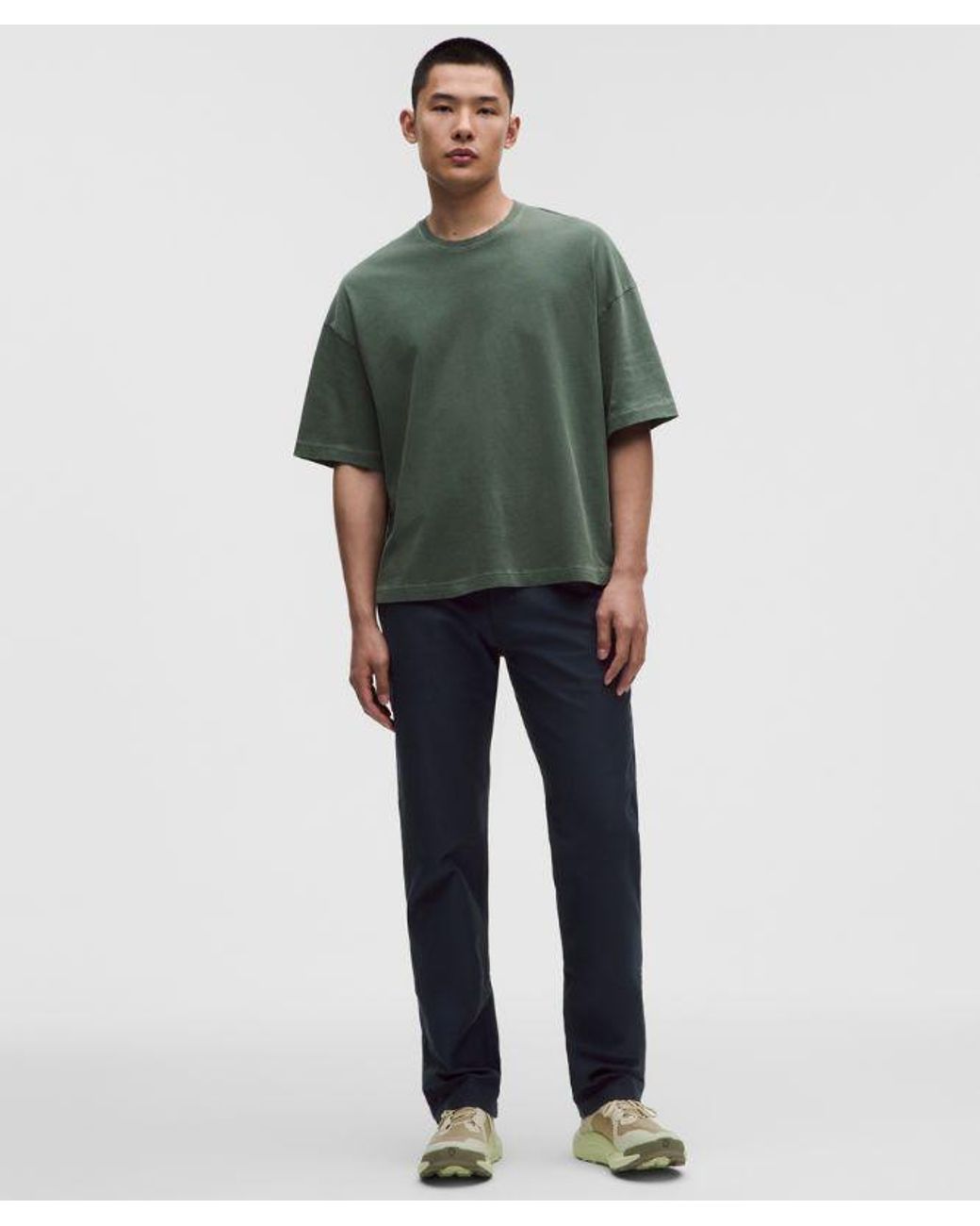 lululemon athletica Green Slacker Classic-Straight Trouser 30L for men