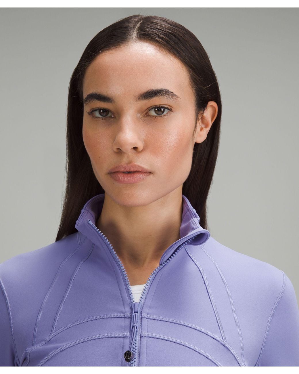 ルルレモン　Cropped Waterproof Jacket パープル　XS Lululemon Lightweight Cropped Track Jacket - Magenta Purple - lulu