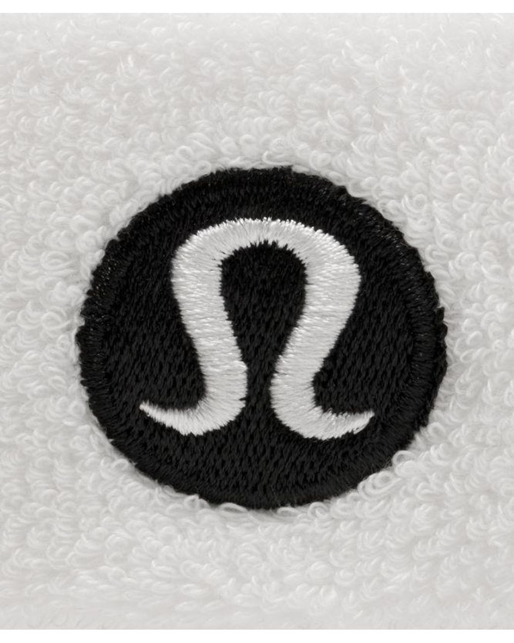 lululemon athletica White – High-Pile Cotton Terry Sweatband –