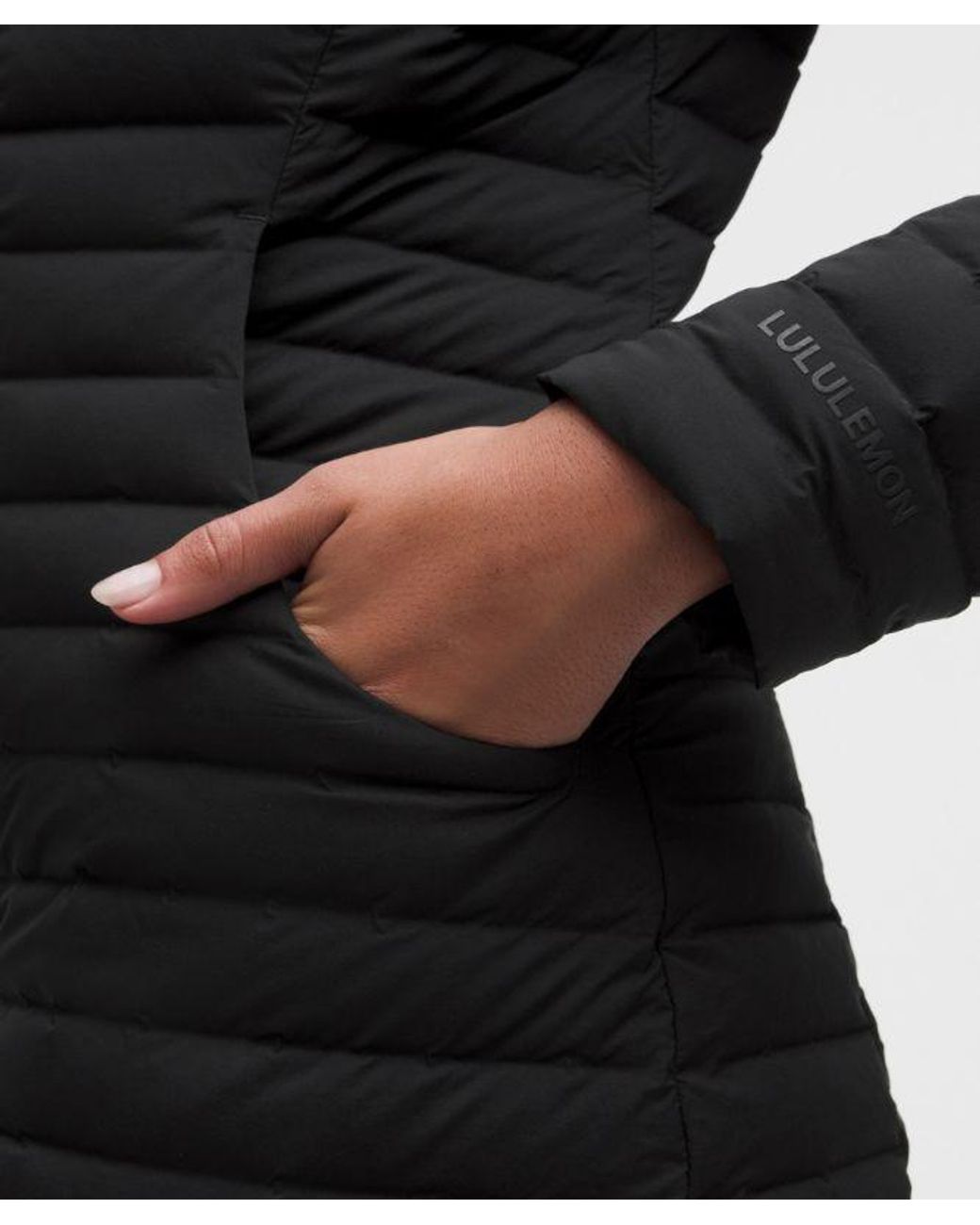 lululemon athletica Pack It Down Long Jacket - Color Black - Size 0