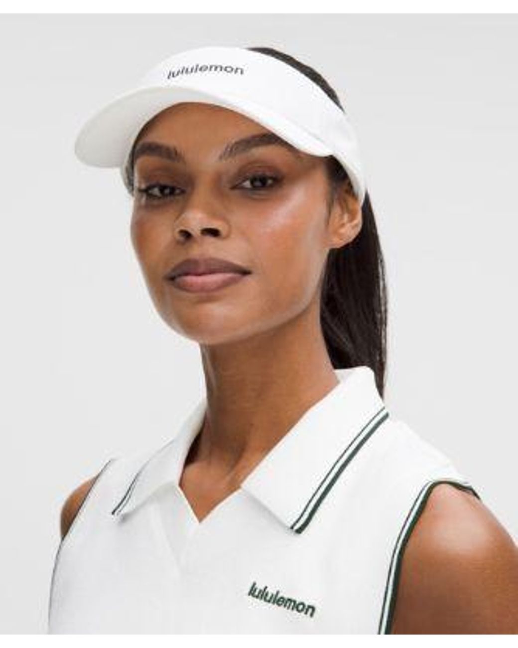 lululemon athletica White – Golf Vest – Cotton-Blend – – Size Medium