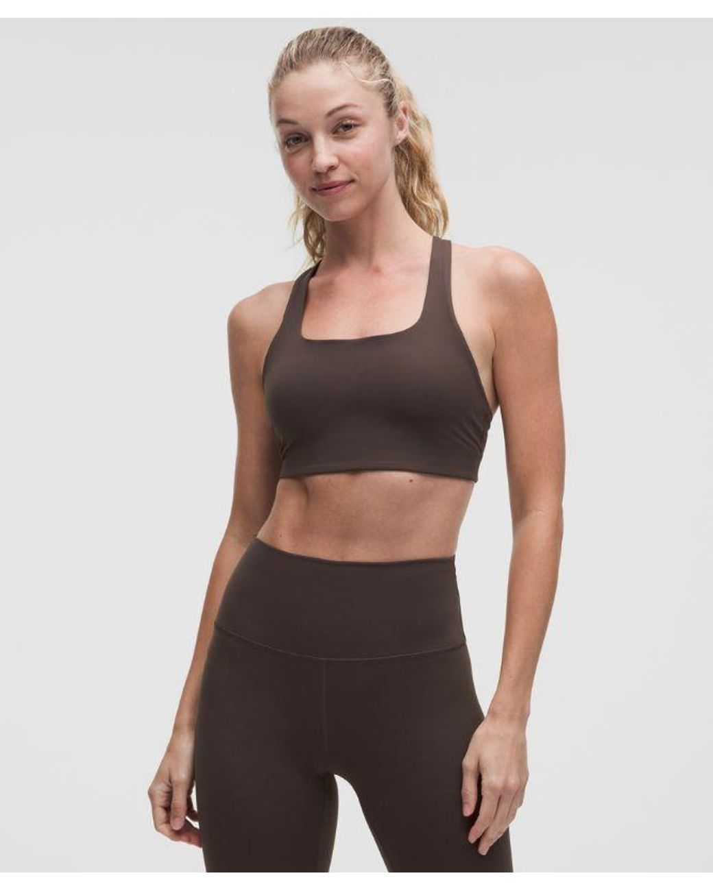 lululemon athletica Multicolor – All-Time Hero Sports Bra Medium Support, B/C Cup – – Size Large
