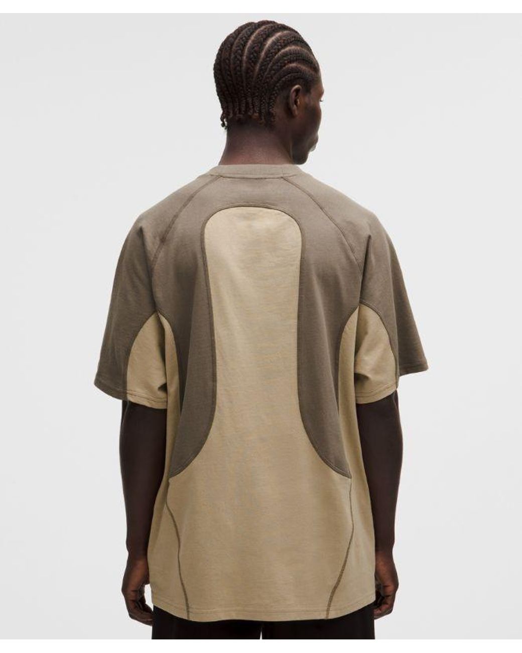 lululemon athletica Natural – Organic Oversized T-Shirt Slnsh Collection – – Size Large for men