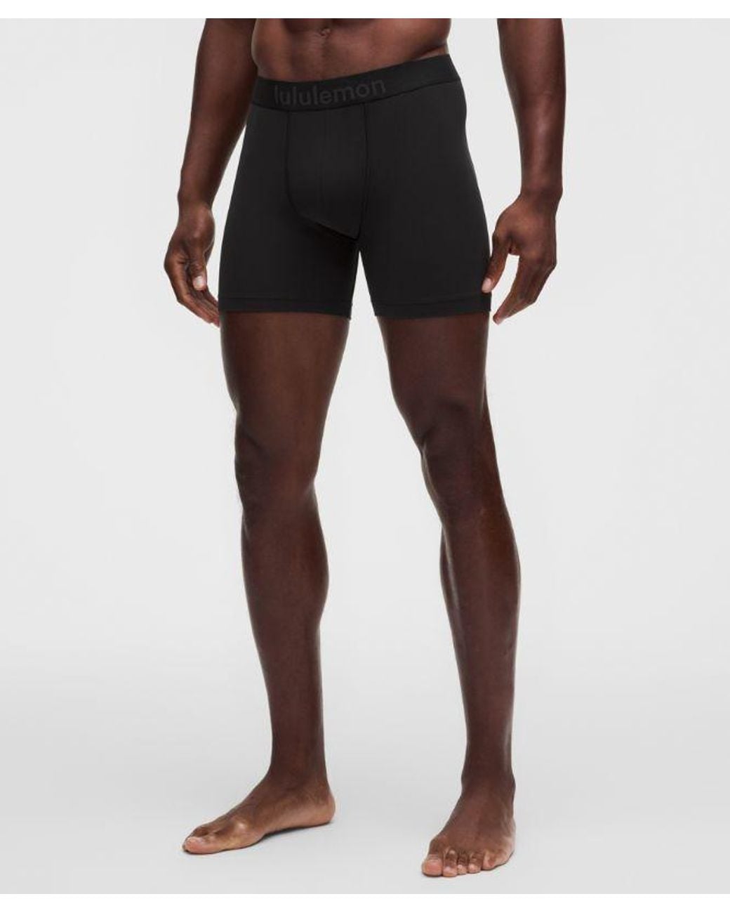 lululemon athletica Black Soft Stretch Active Boxer Brief 5" for men