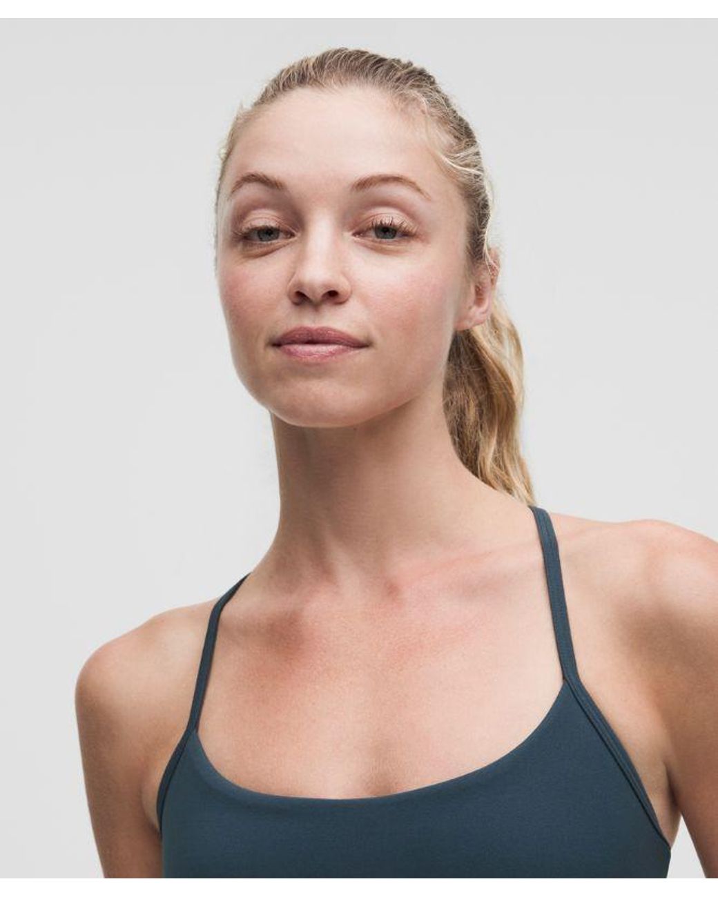 lululemon athletica Blue Flow Y Tank Top