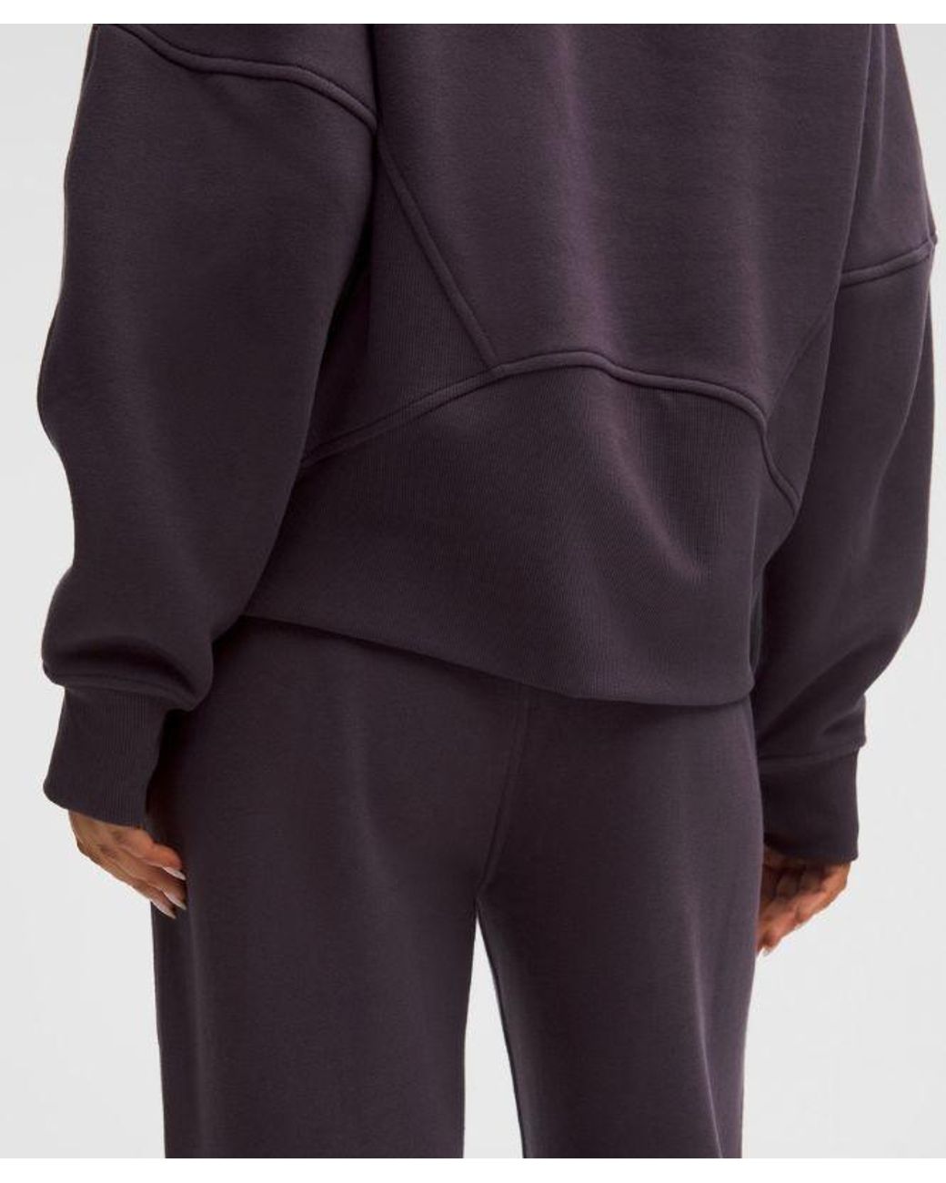 lululemon athletica Blue – Scuba Oversized Hip-Length Pullover Hoodie Jewelled – – Size 6