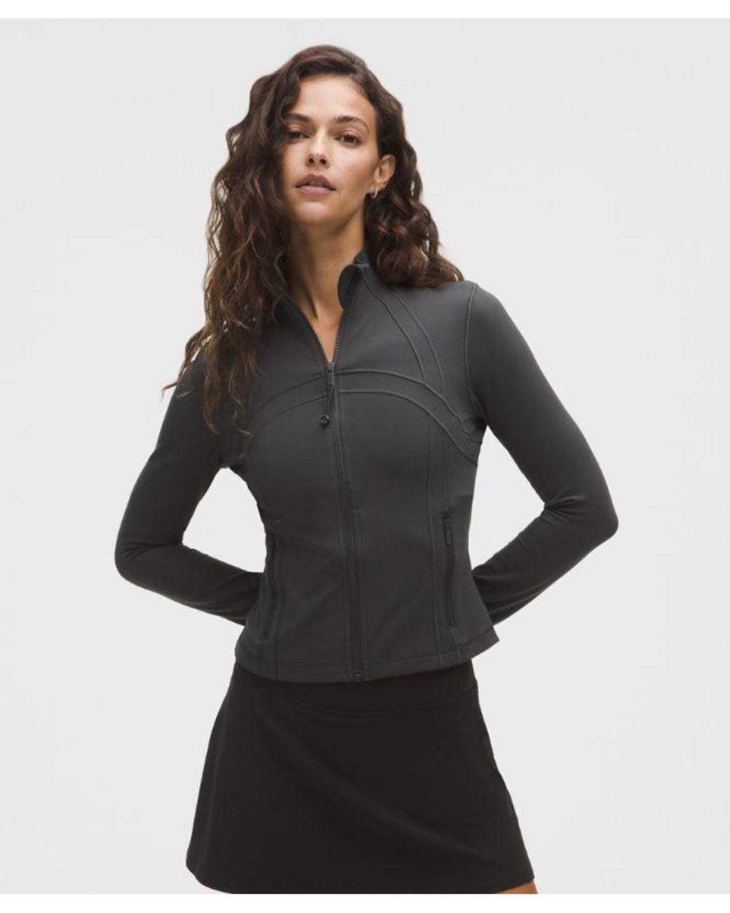 lululemon – Define Cropped Jacket Nulu – – Size 4 in Black | Lyst UK