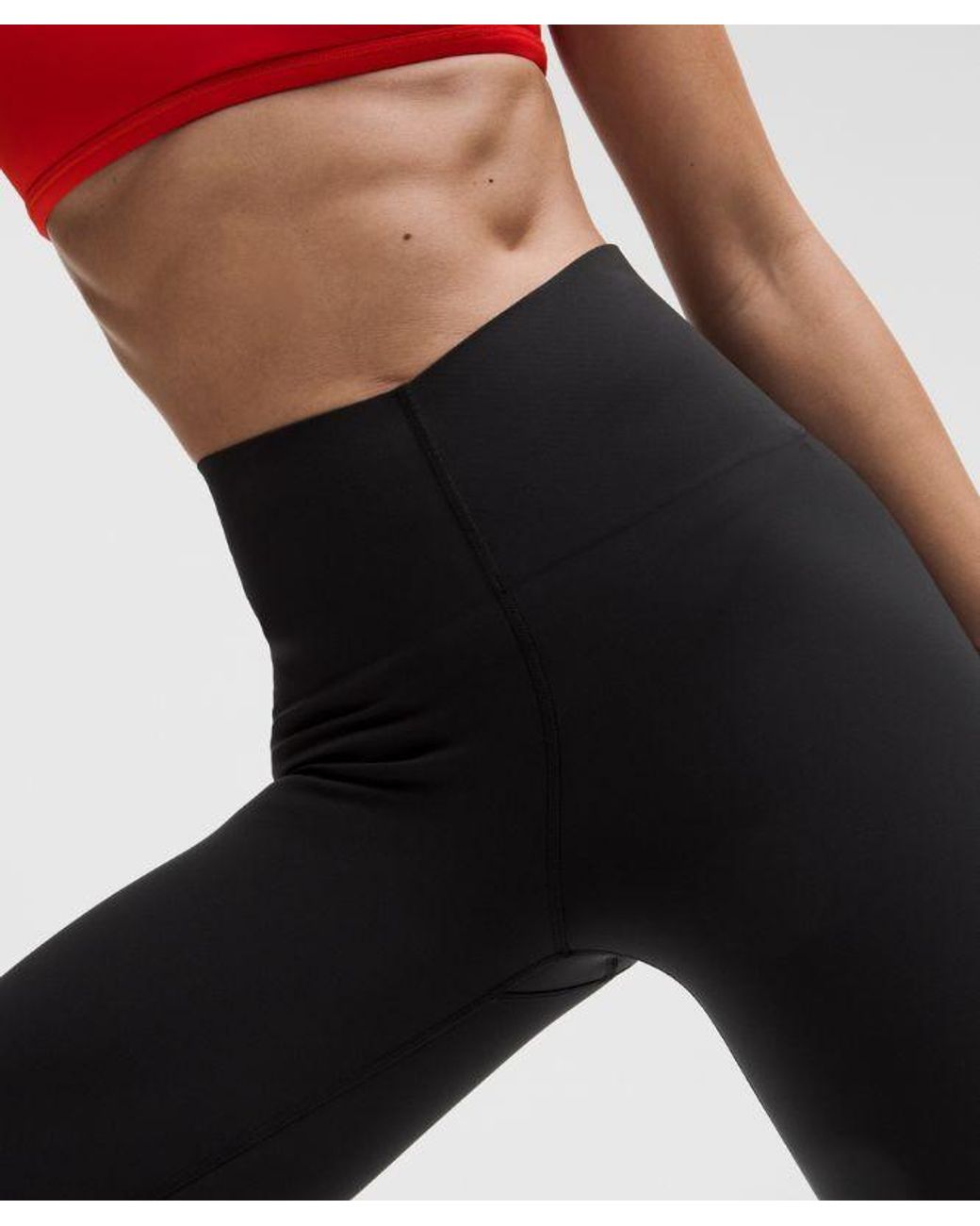 lululemon athletica Black Glow Up Super-High-Rise Tight 25"