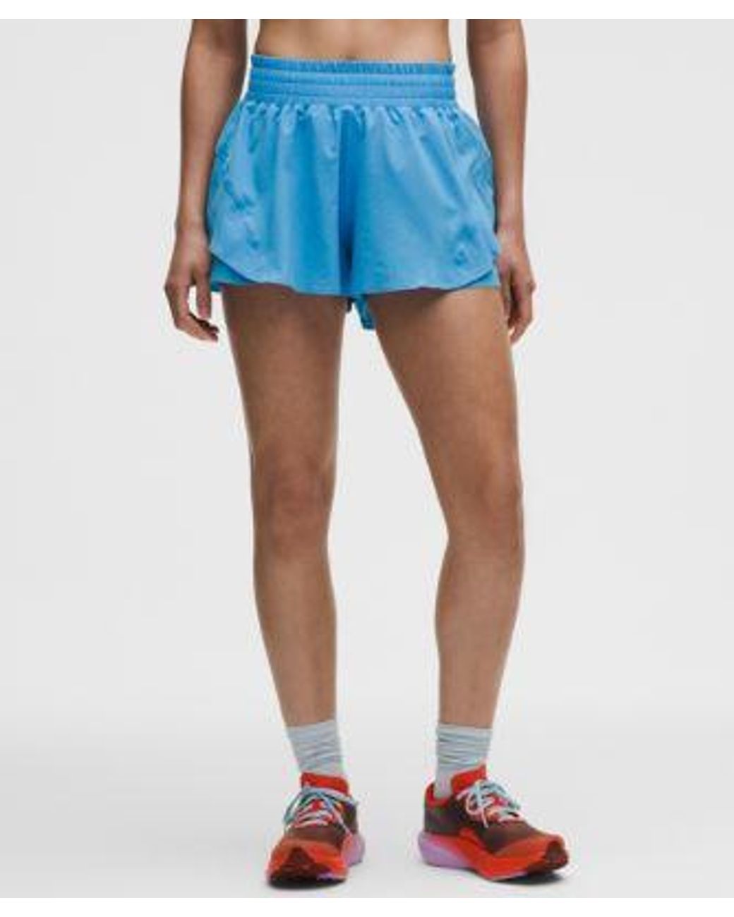 lululemon athletica Blue Shake It Out High-Rise Running Short 2.5"