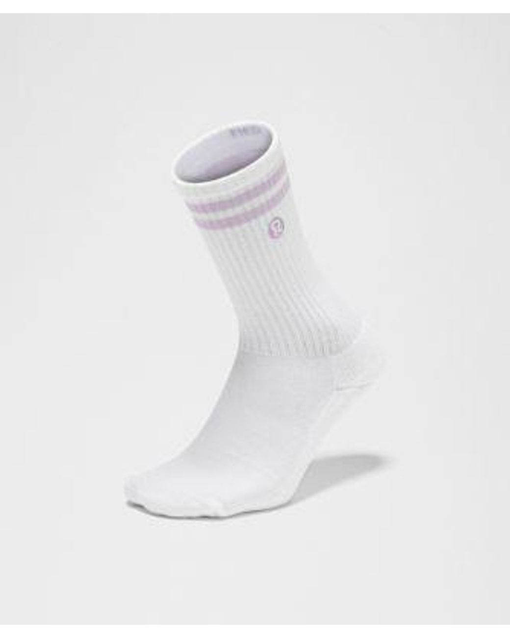 lululemon athletica White Daily Essential Crew Socks