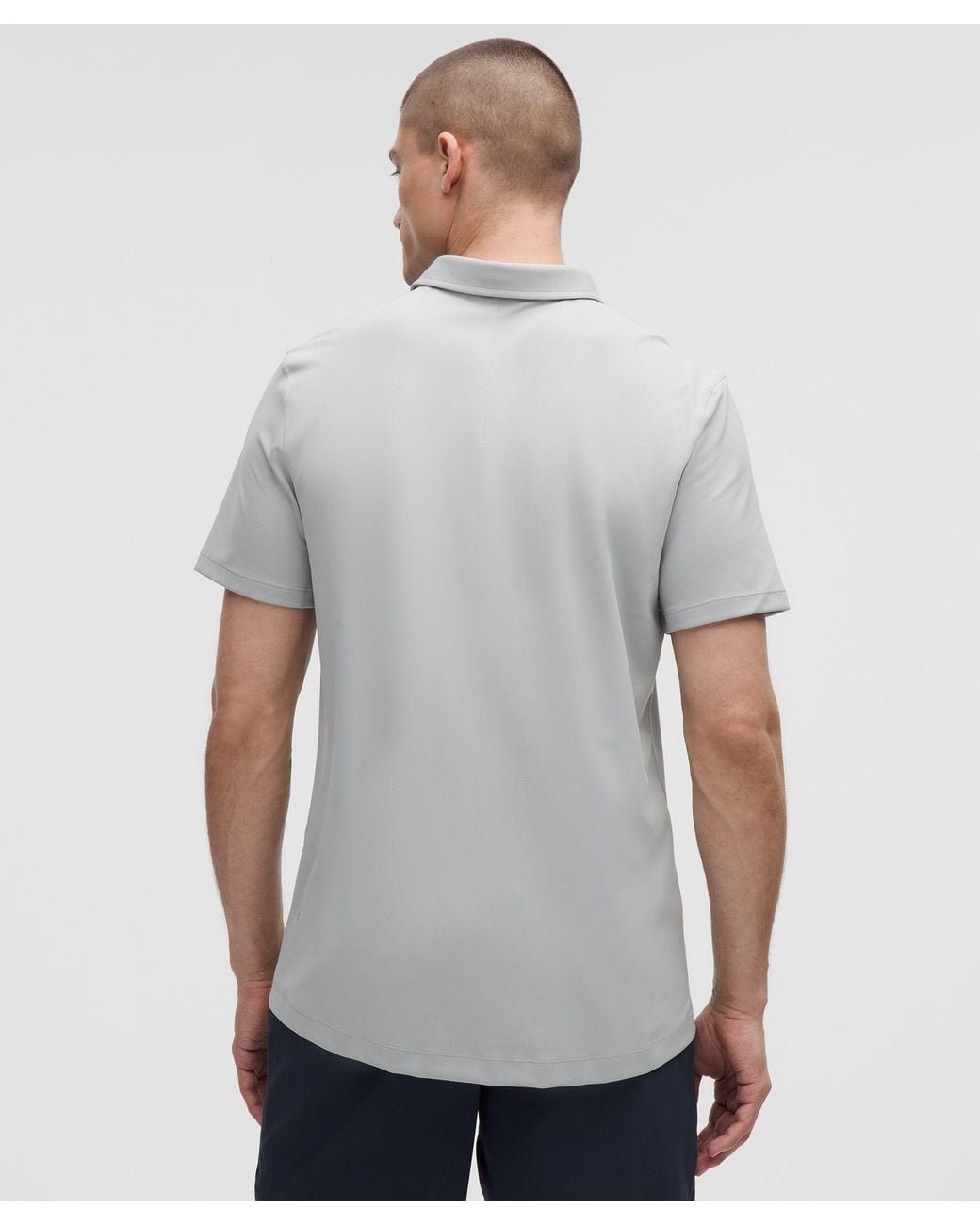 lululemon athletica Gray – Showzero Slim-Fit Polo Shirt – – Size 6 for men