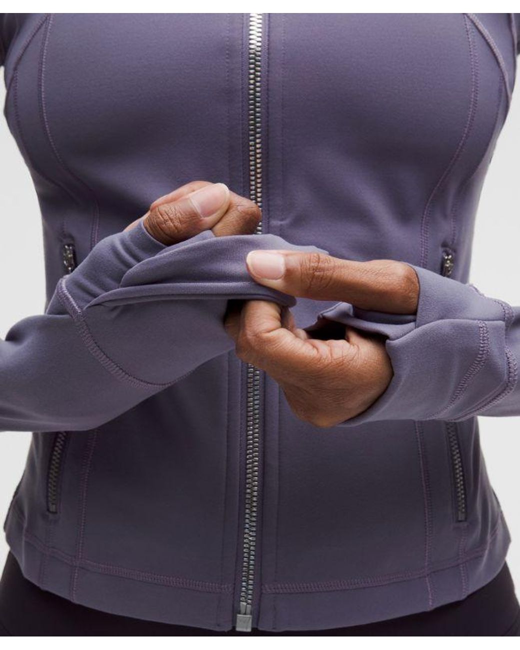 lululemon athletica Purple Define Cropped Jacket