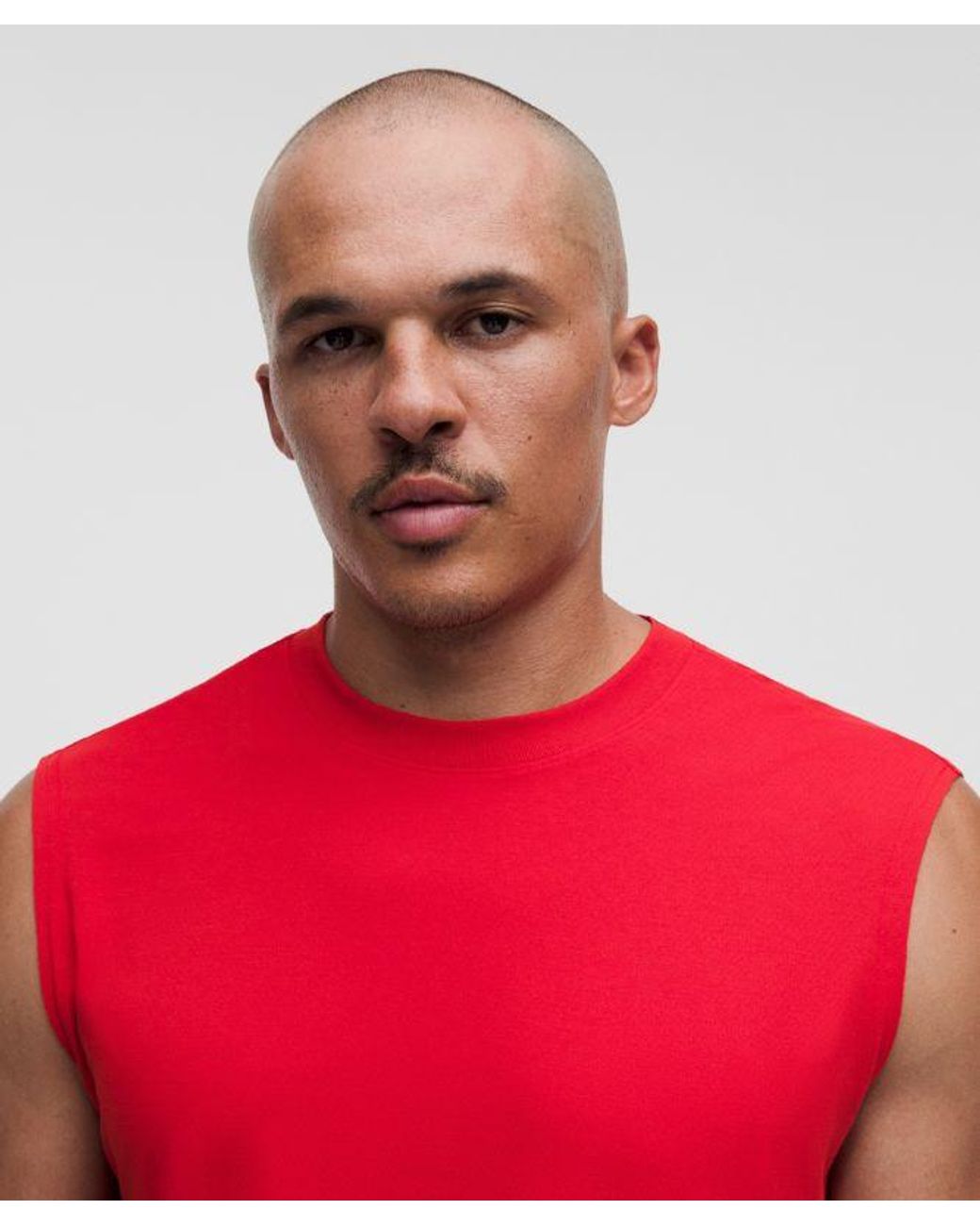 lululemon athletica Red – Easyset Training Sleeveless Shirt – /Neon – Size Large for men