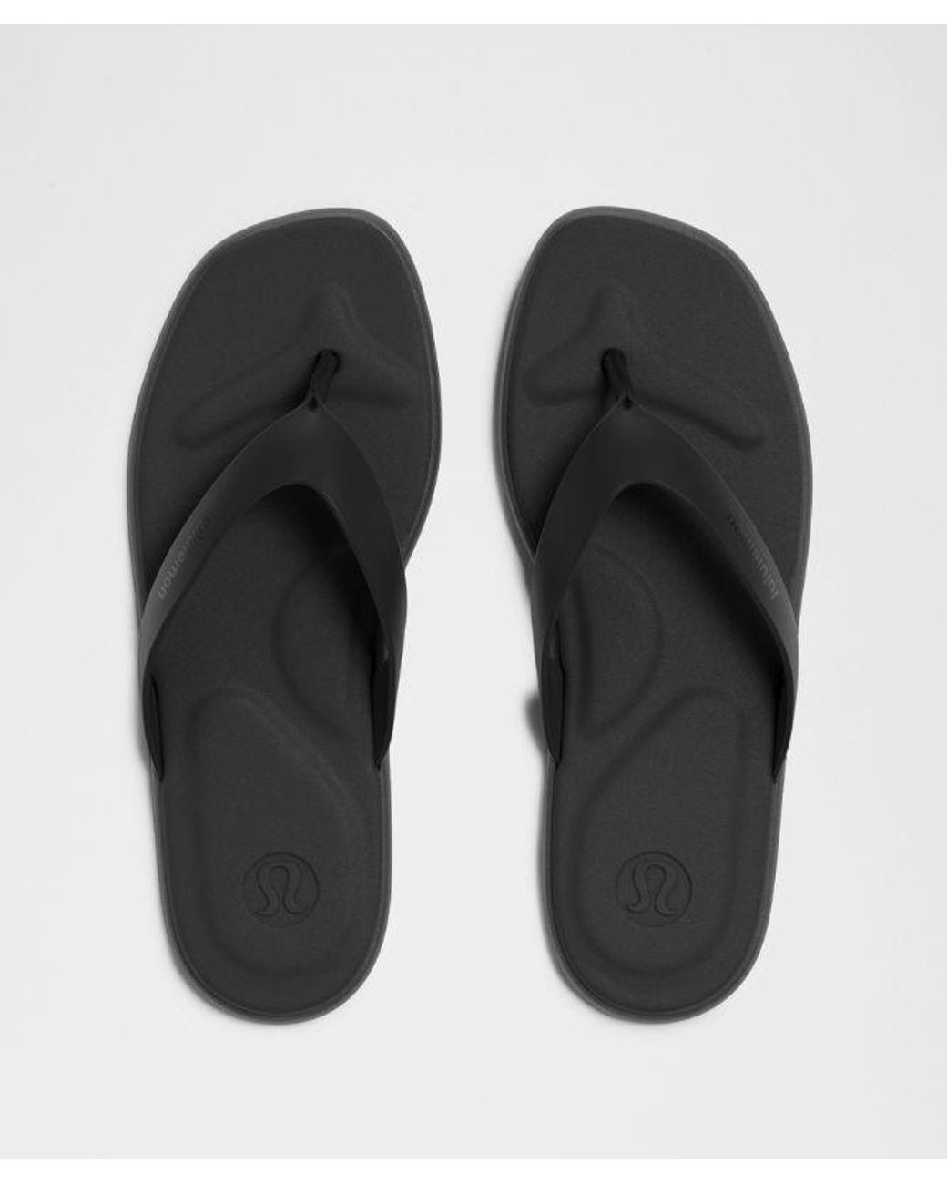 lululemon athletica Black Restfeel Flip-Flop