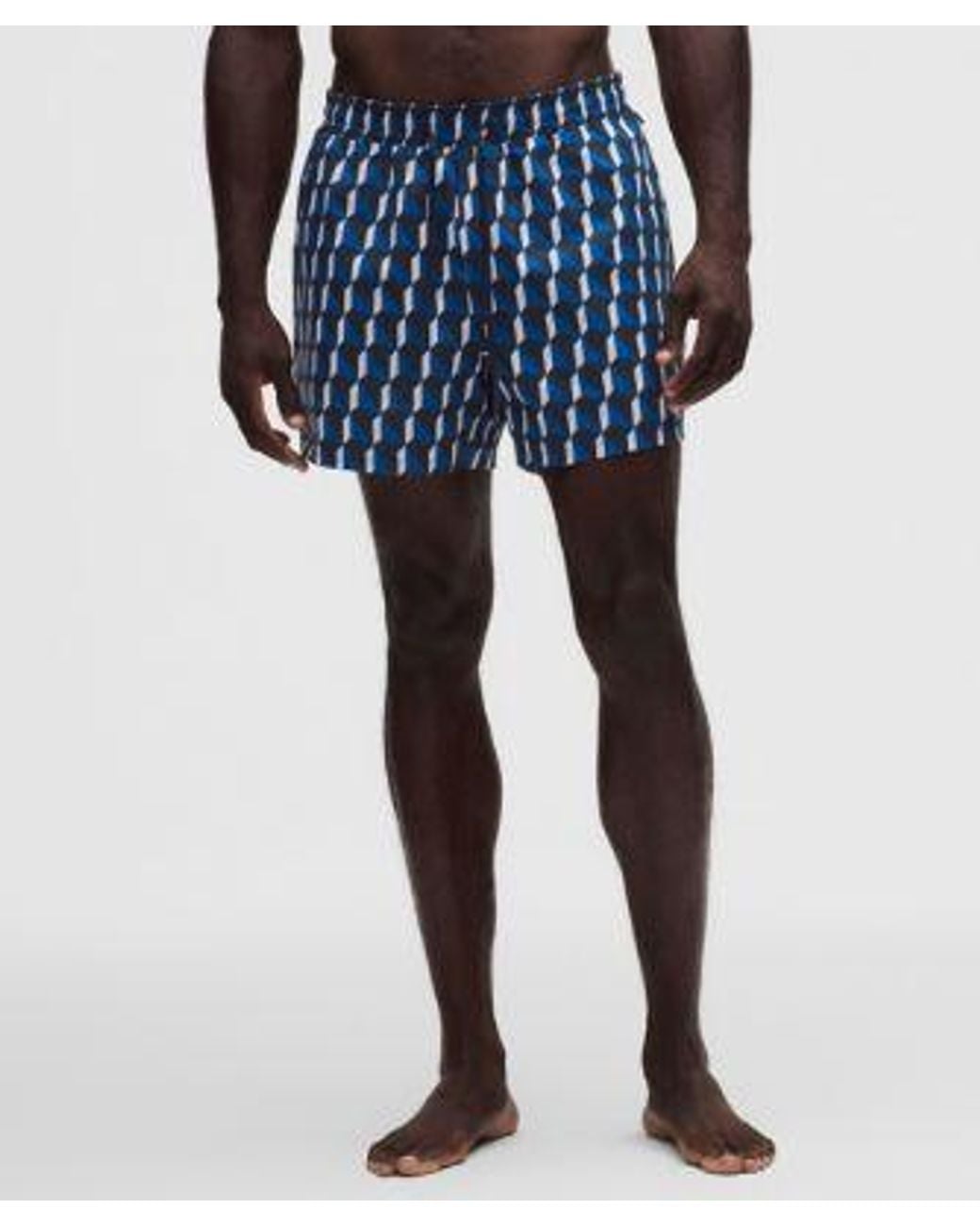 lululemon athletica Blue Swim Short 5" for men