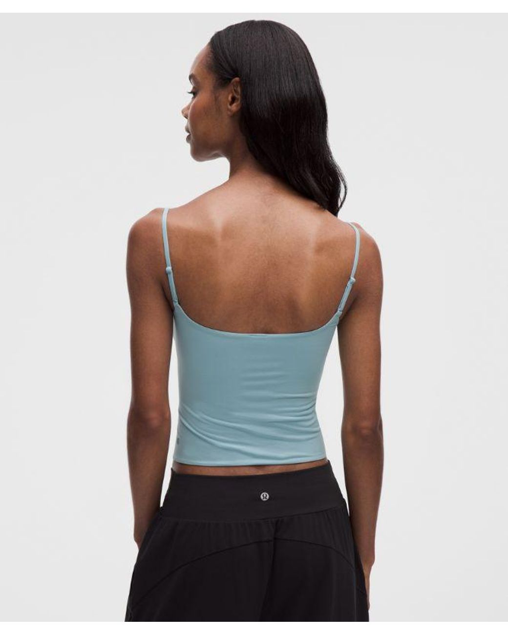 lululemon athletica Blue – Wundermost Ultra-Soft Nulu Spaghetti-Strap Adjustable Cami – –