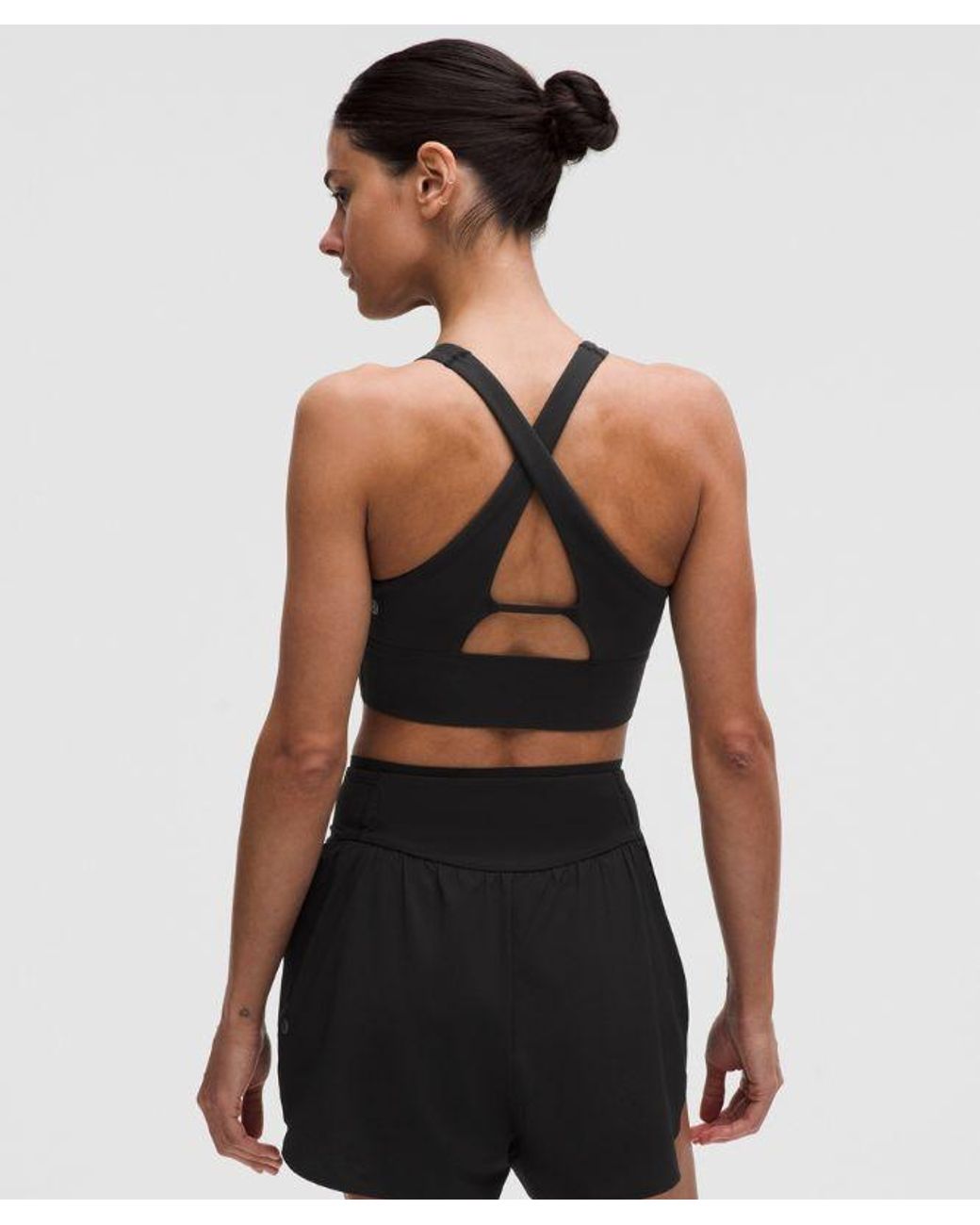 lululemon athletica Black – Lightlift Sports Bra Medium Support, B/C Cup – –